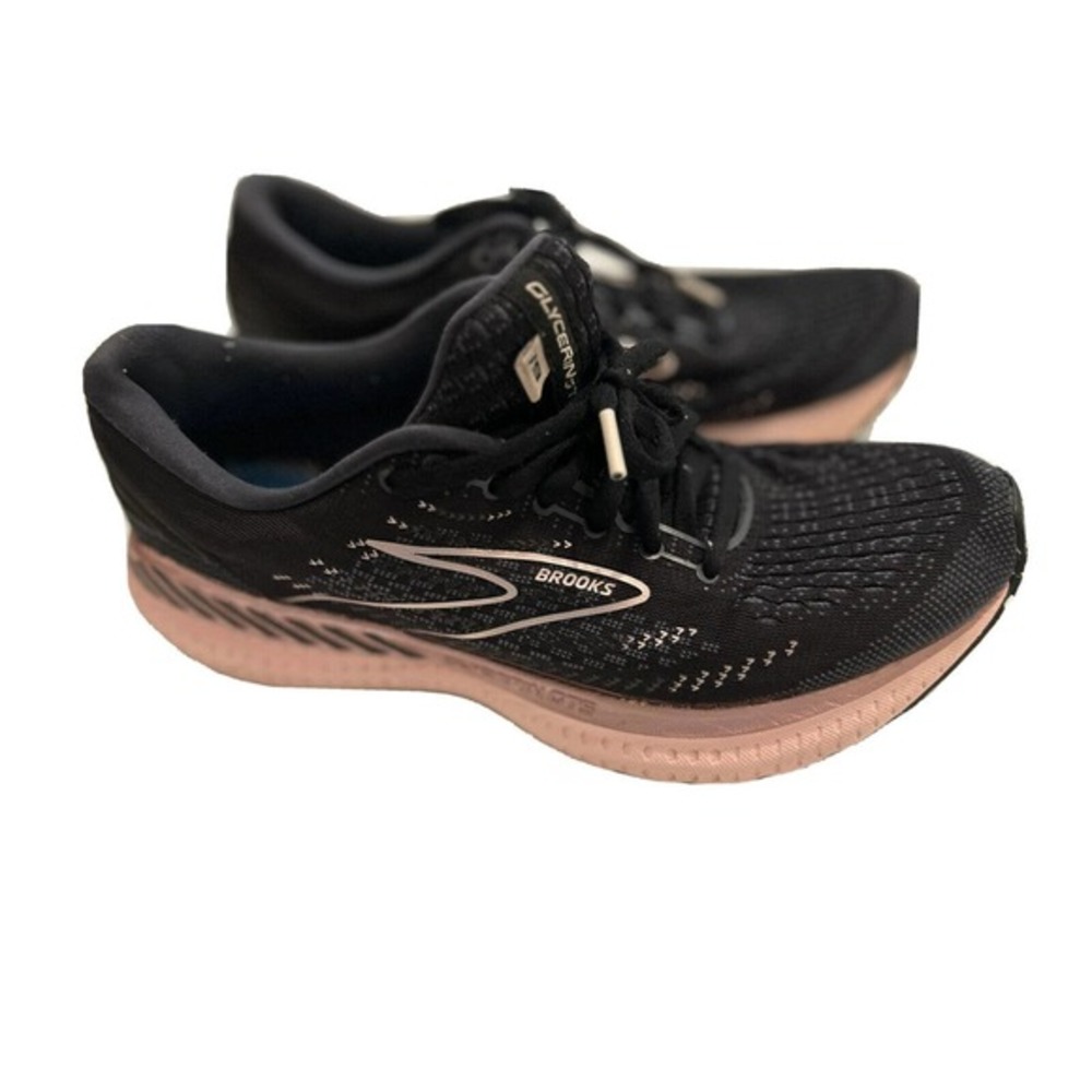Brooks black Glycerin 19 Womens Athletic‎ Running Shoes Sneakers Size 7.5